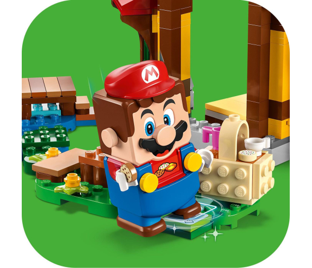 LEGO Super Mario 71422 Piknik w domu Mario - rozsz. - 1159394 - zdjęcie 9